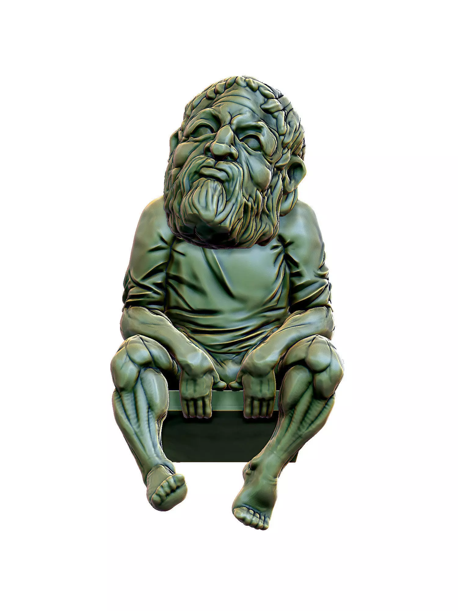 Hercules Waiting 3D print model