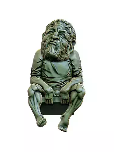 Hercules Waiting 3D print model
