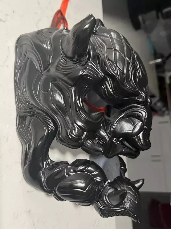 Oni Mask 3D print model_0