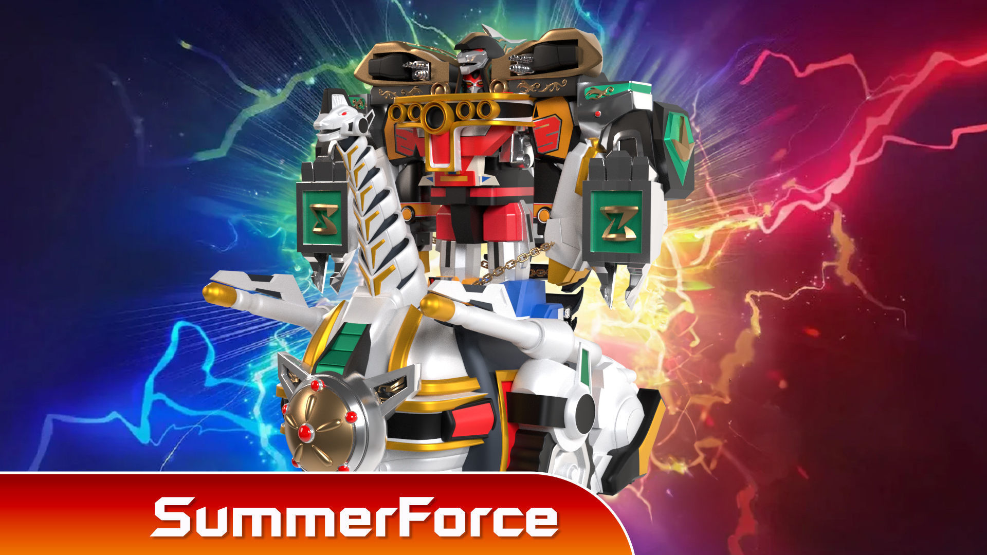 Dino Ultrazord - Power Ranger 3D model_3