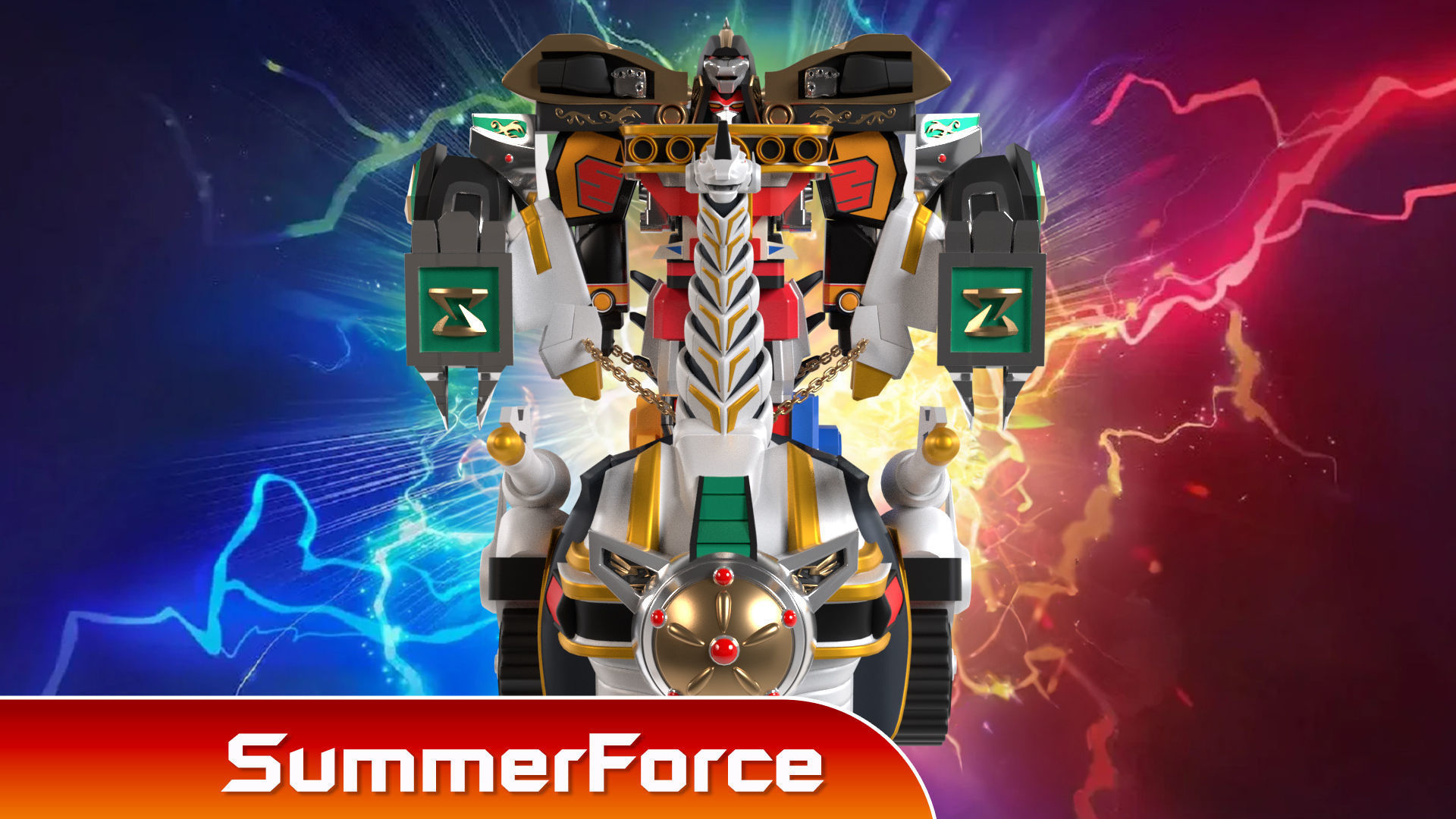 Dino Ultrazord - Power Ranger 3D model_2