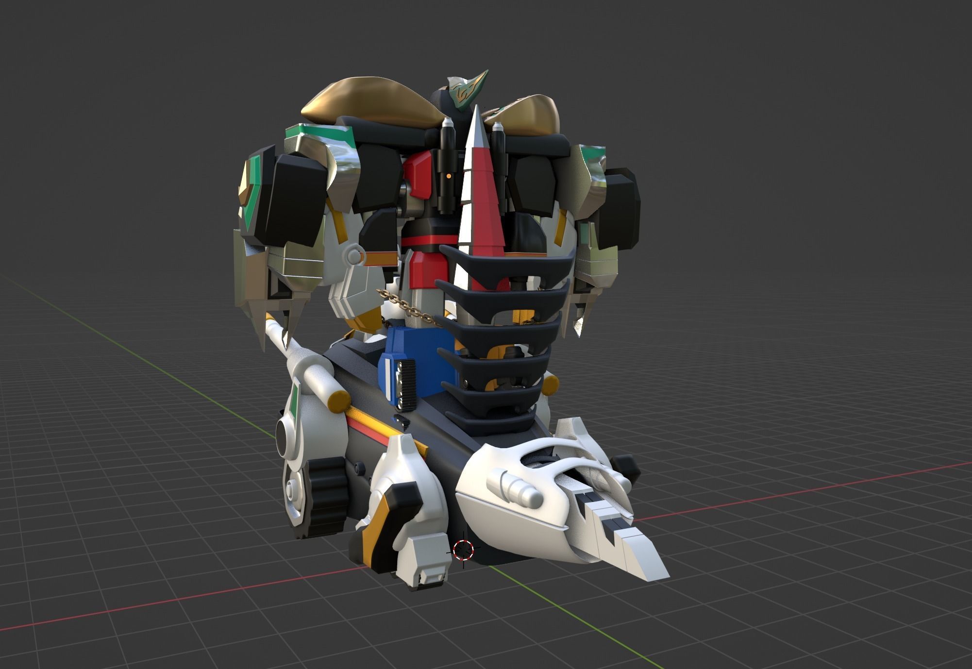 Dino Ultrazord - Power Ranger 3D model_6