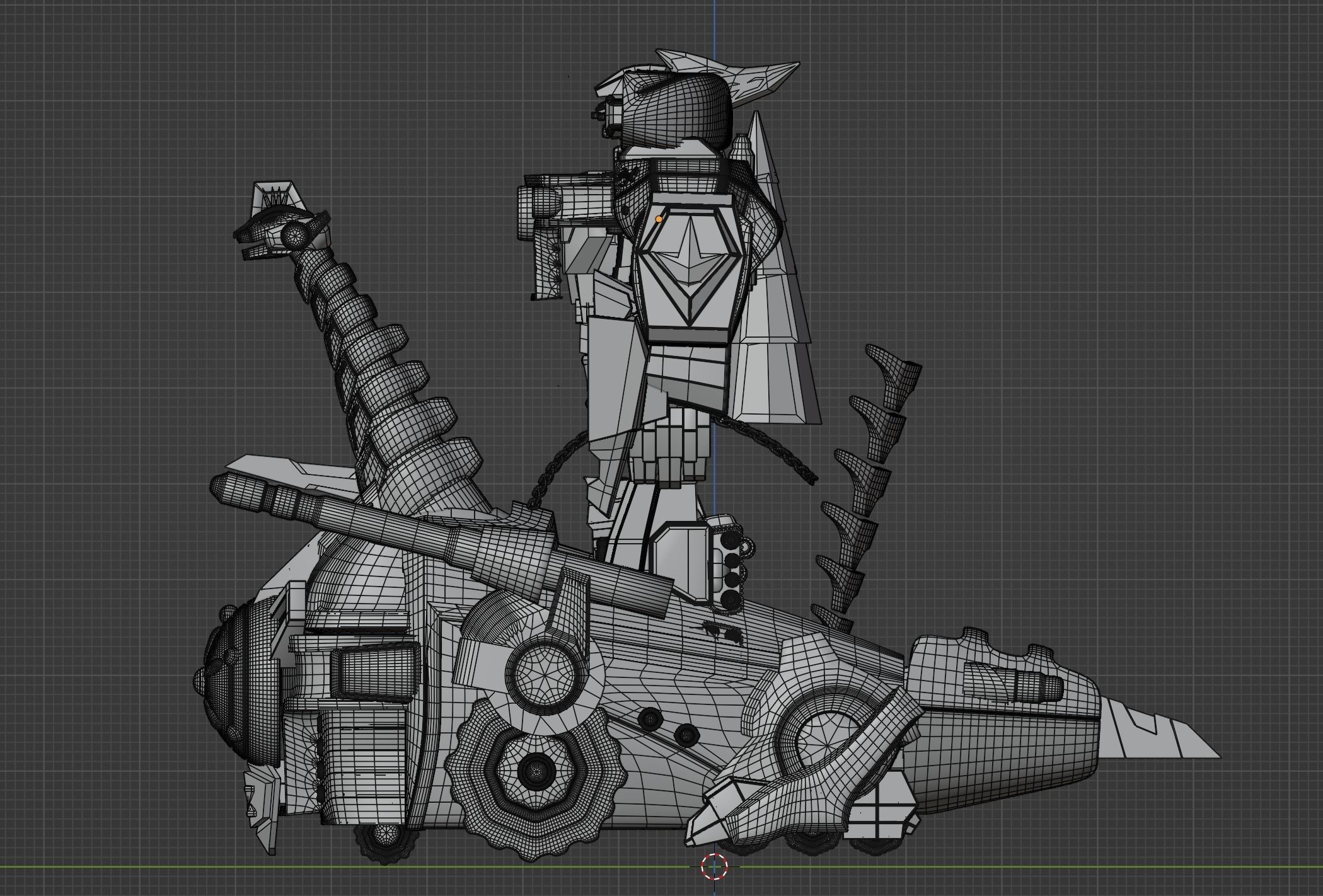 Dino Ultrazord - Power Ranger 3D model_13