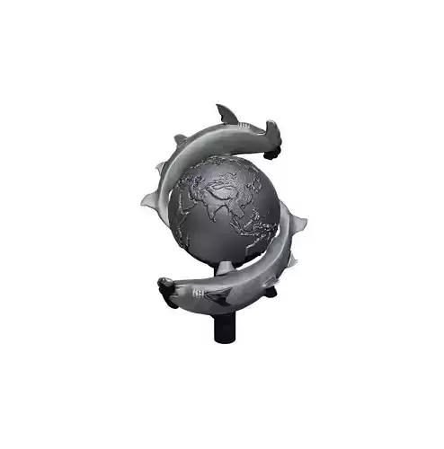 Hammer Shark Sculpture