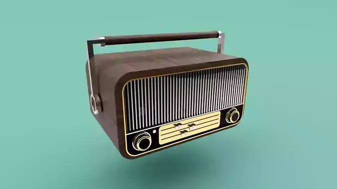 CLASSICRadio 3D model