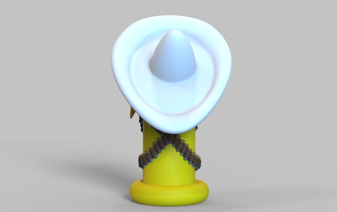 TOON BULLETS - WHO FRAMED ROGER RABBIT GUN AND BULLETS 3D print model_13