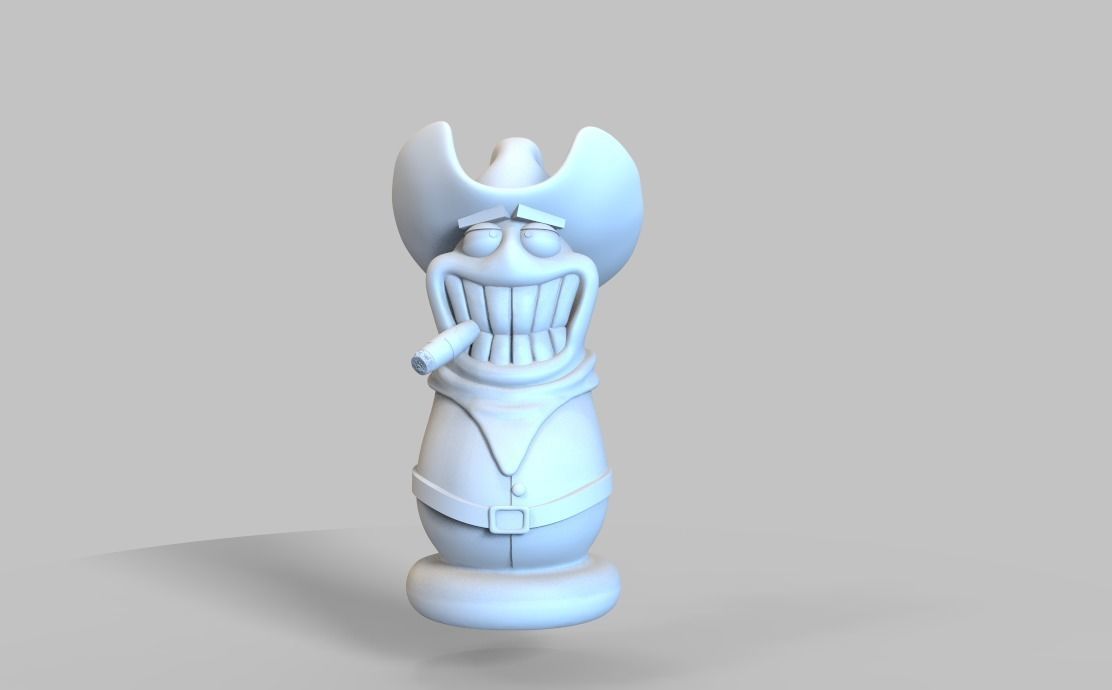 TOON BULLETS - WHO FRAMED ROGER RABBIT GUN AND BULLETS 3D print model_31