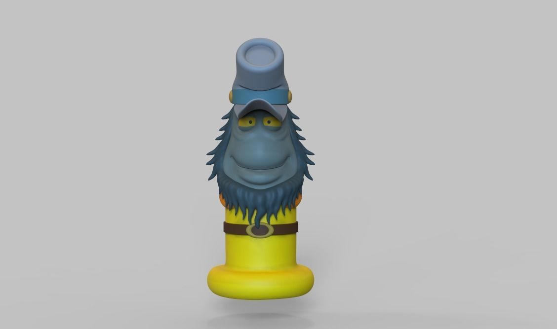 TOON BULLETS - WHO FRAMED ROGER RABBIT GUN AND BULLETS 3D print model_35