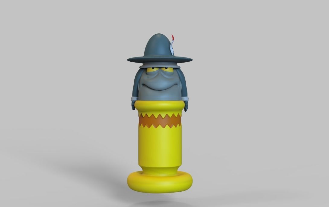 TOON BULLETS - WHO FRAMED ROGER RABBIT GUN AND BULLETS 3D print model_43