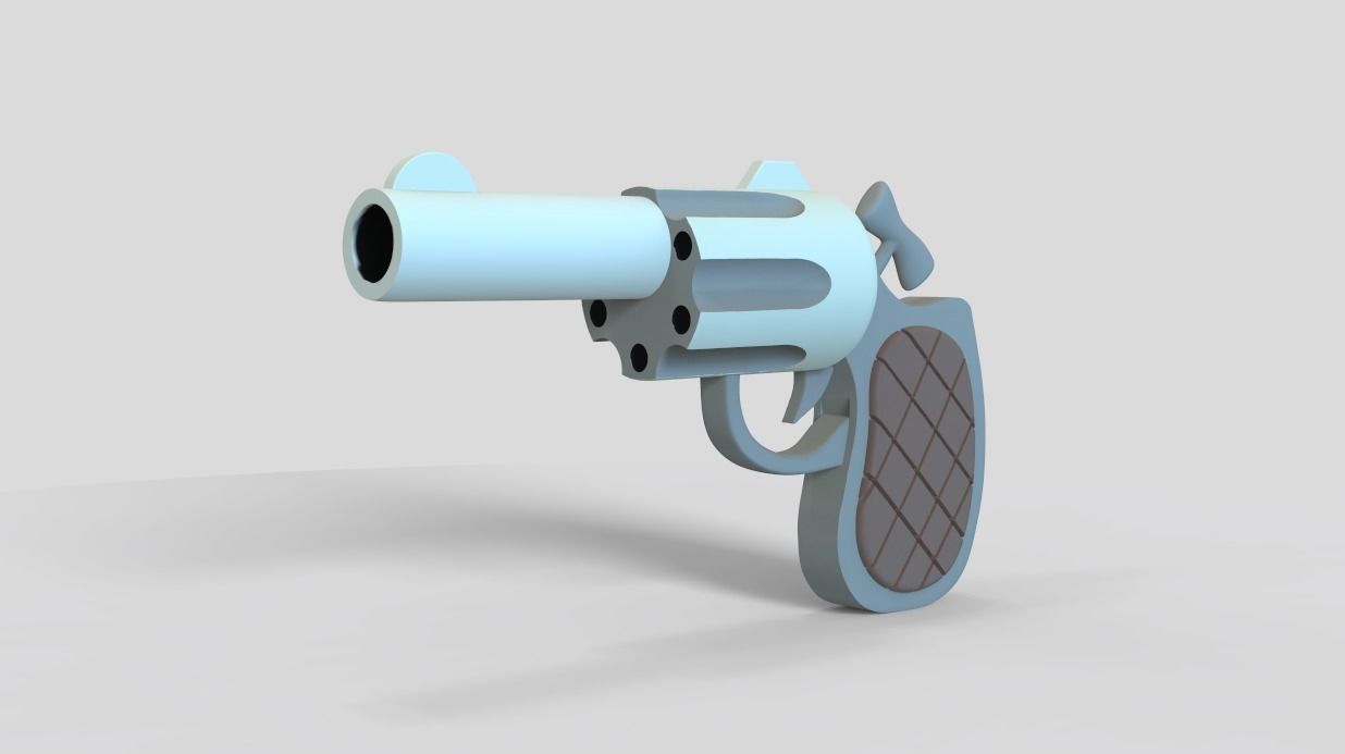 TOON BULLETS - WHO FRAMED ROGER RABBIT GUN AND BULLETS 3D print model_60