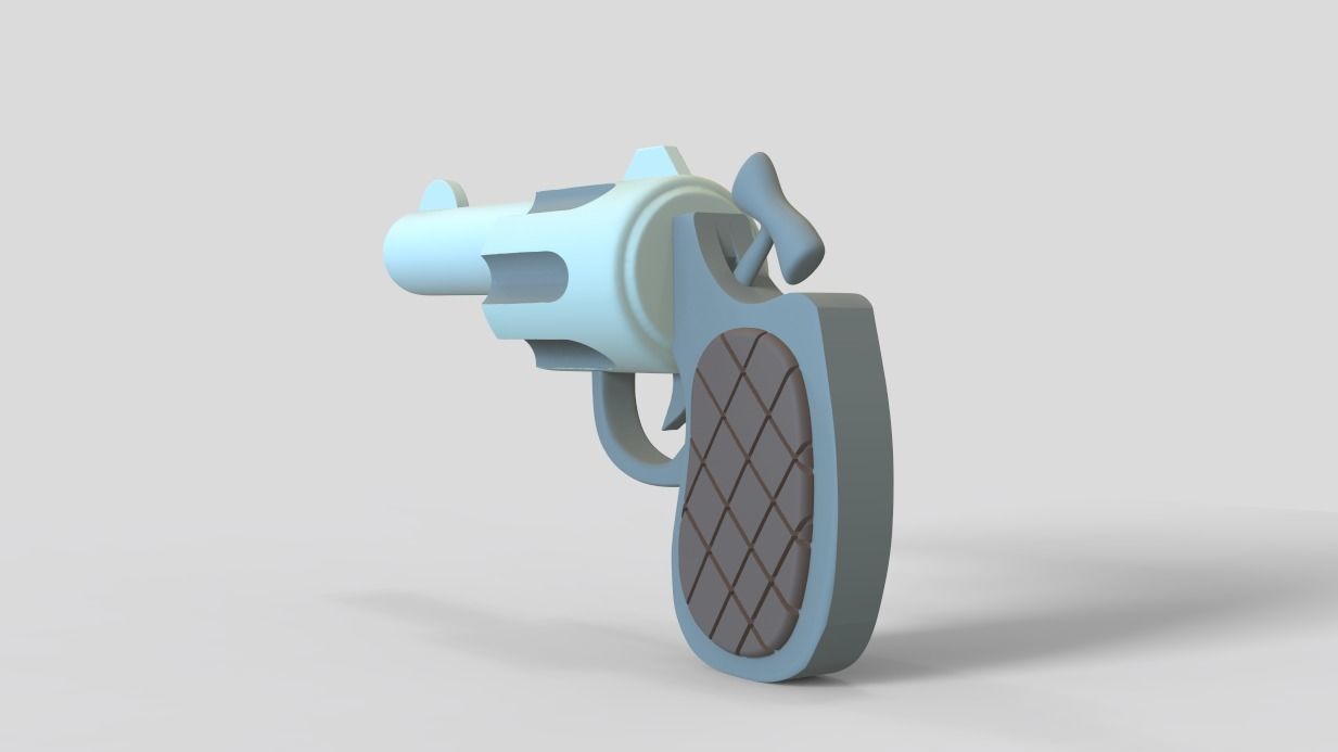 TOON BULLETS - WHO FRAMED ROGER RABBIT GUN AND BULLETS 3D print model_65