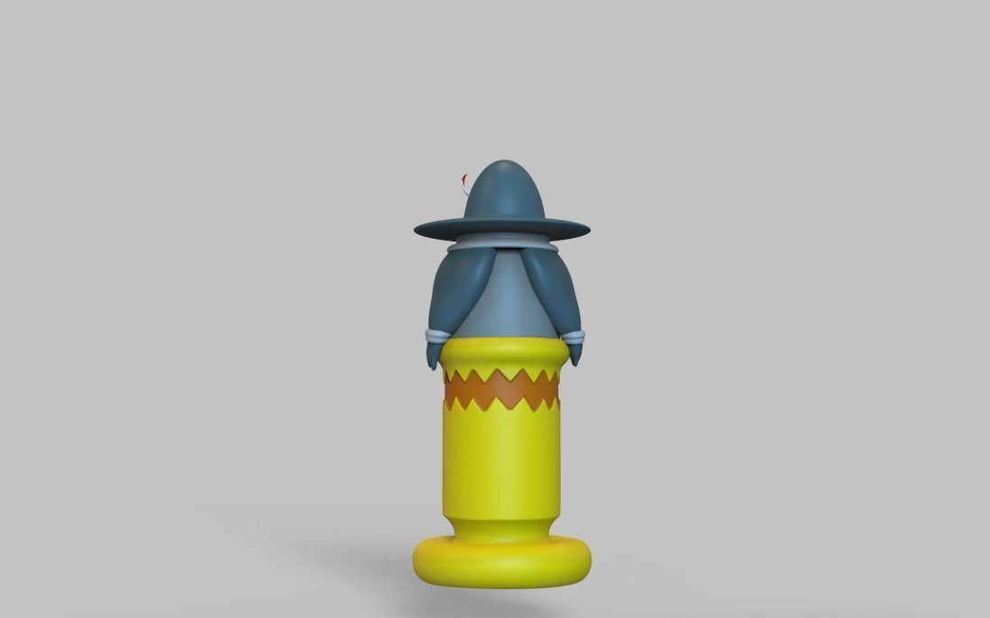 TOON BULLETS - WHO FRAMED ROGER RABBIT GUN AND BULLETS 3D print model_45