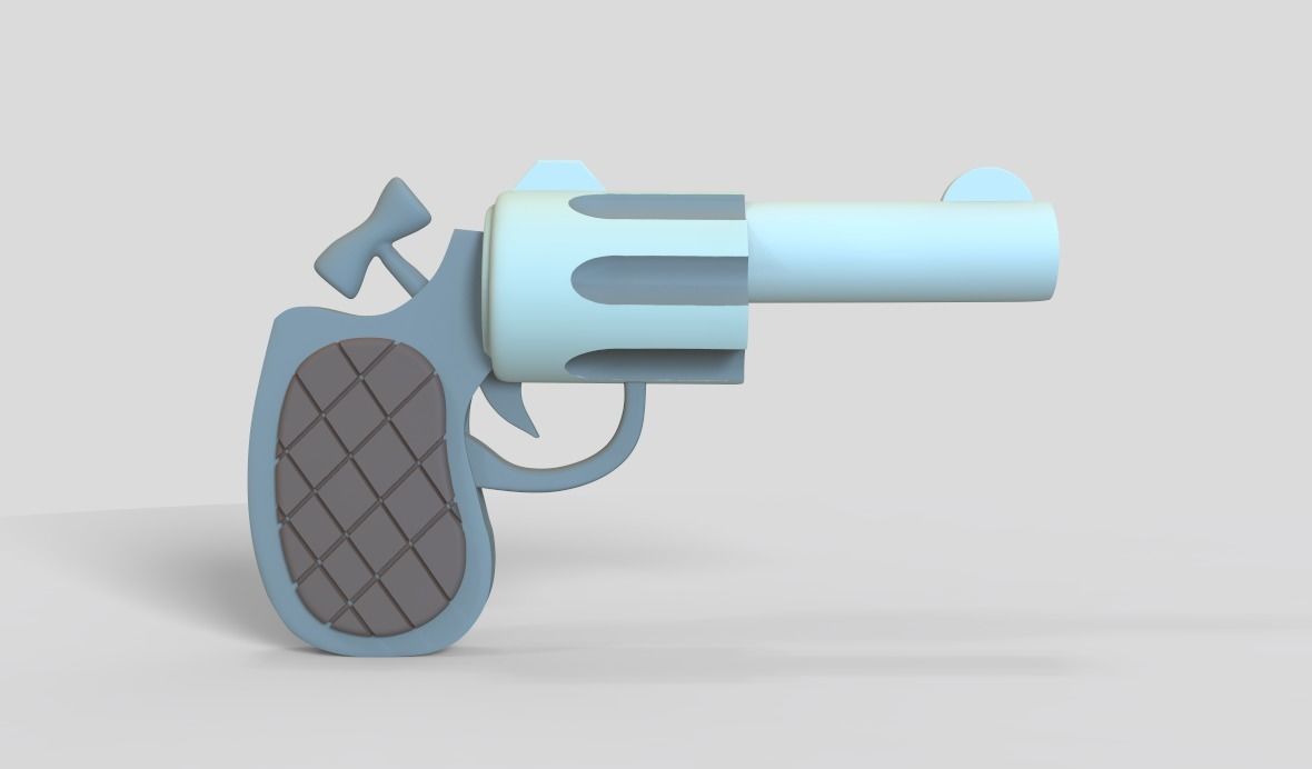 TOON BULLETS - WHO FRAMED ROGER RABBIT GUN AND BULLETS 3D print model_59