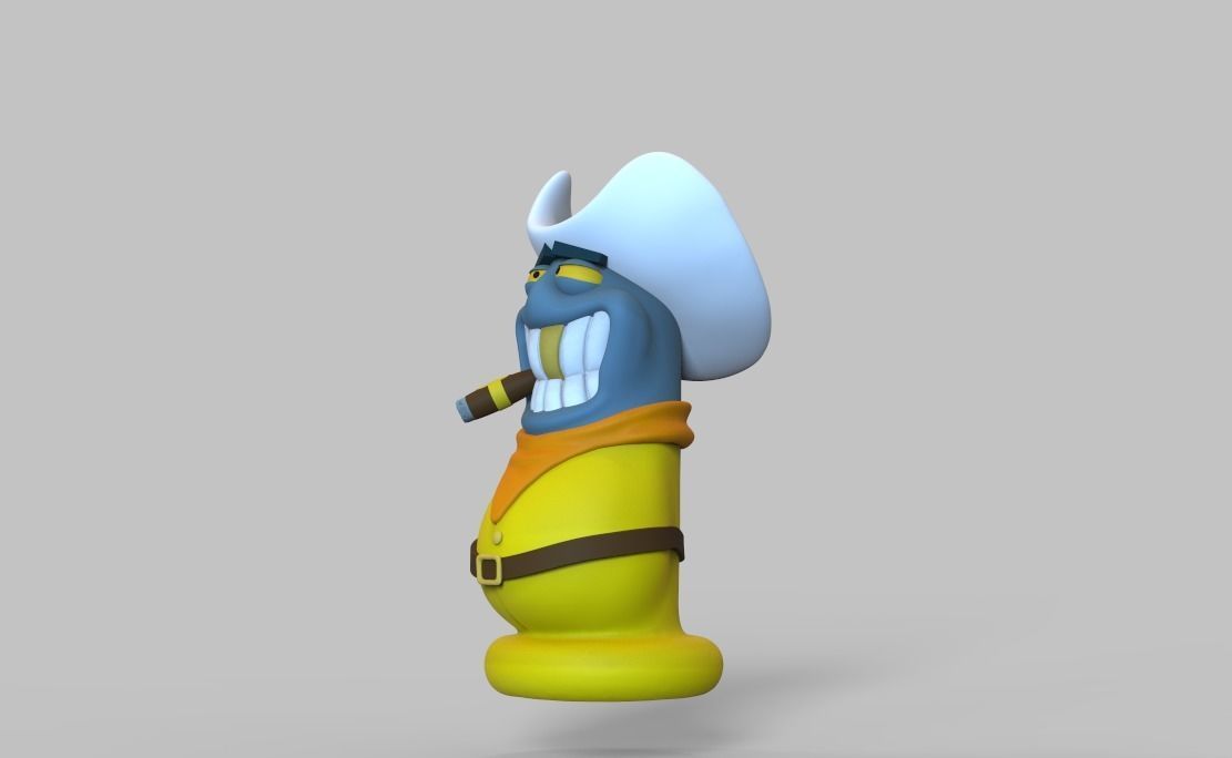 TOON BULLETS - WHO FRAMED ROGER RABBIT GUN AND BULLETS 3D print model_28