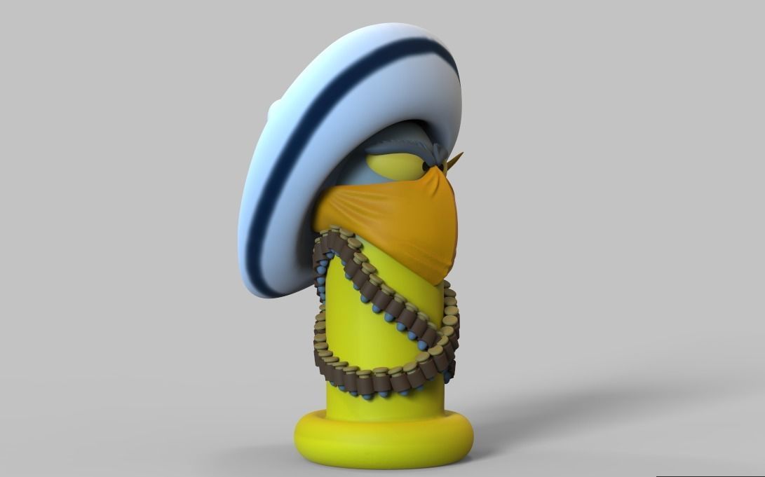 TOON BULLETS - WHO FRAMED ROGER RABBIT GUN AND BULLETS 3D print model_12