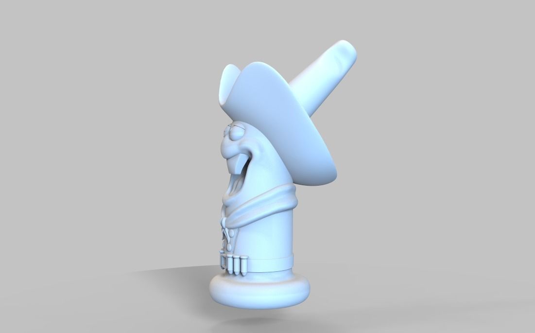 TOON BULLETS - WHO FRAMED ROGER RABBIT GUN AND BULLETS 3D print model_26