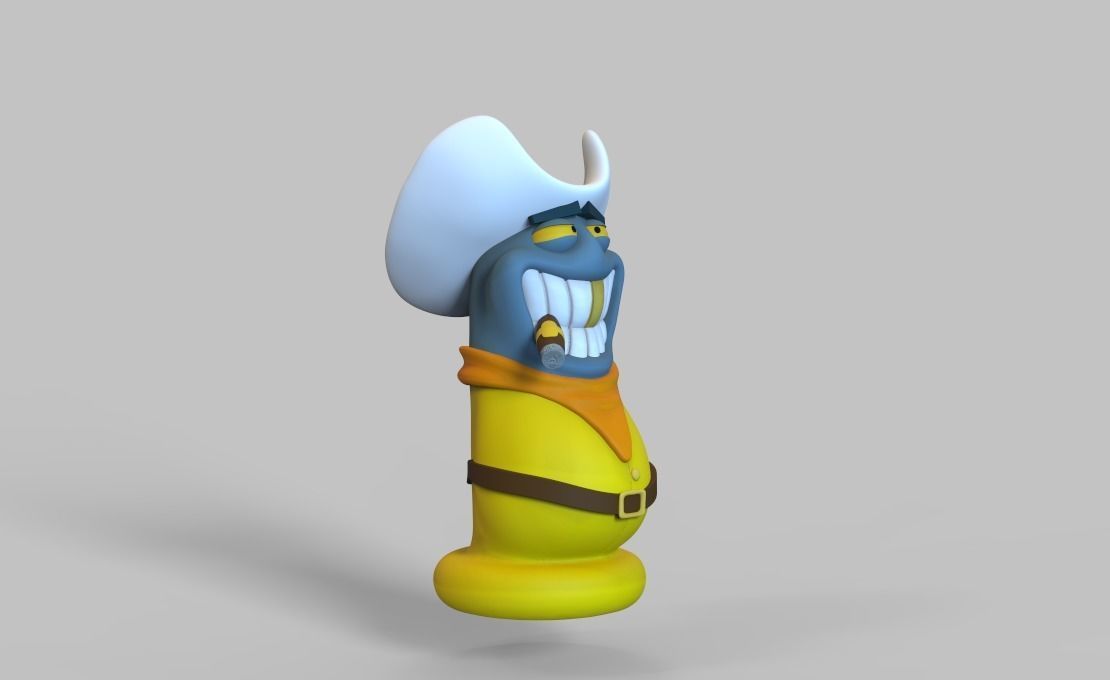 TOON BULLETS - WHO FRAMED ROGER RABBIT GUN AND BULLETS 3D print model_30