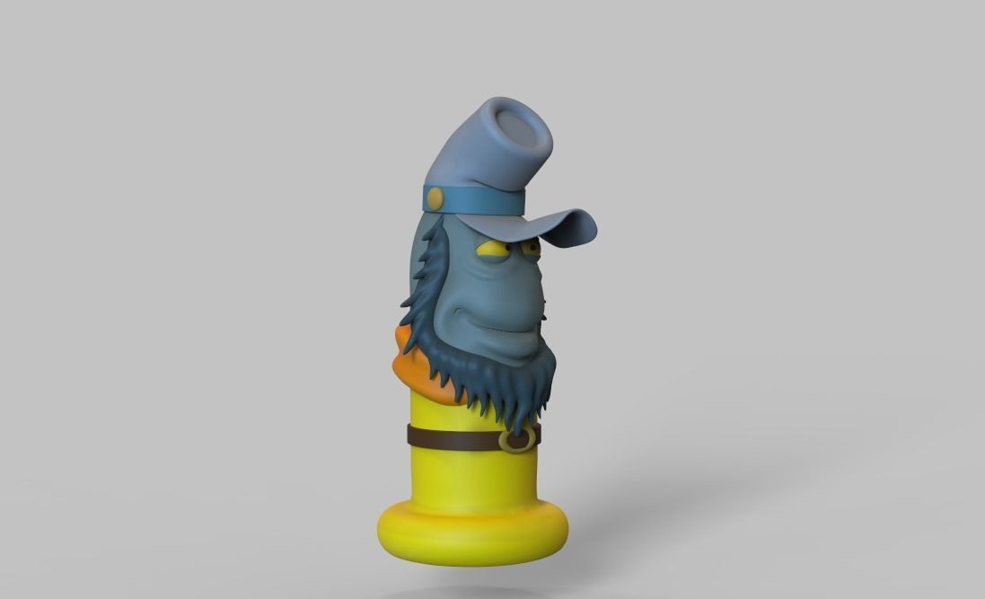 TOON BULLETS - WHO FRAMED ROGER RABBIT GUN AND BULLETS 3D print model_36