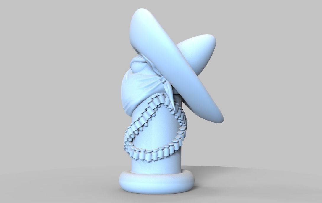 TOON BULLETS - WHO FRAMED ROGER RABBIT GUN AND BULLETS 3D print model_18