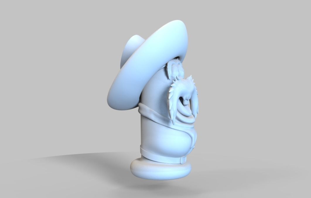 TOON BULLETS - WHO FRAMED ROGER RABBIT GUN AND BULLETS 3D print model_56