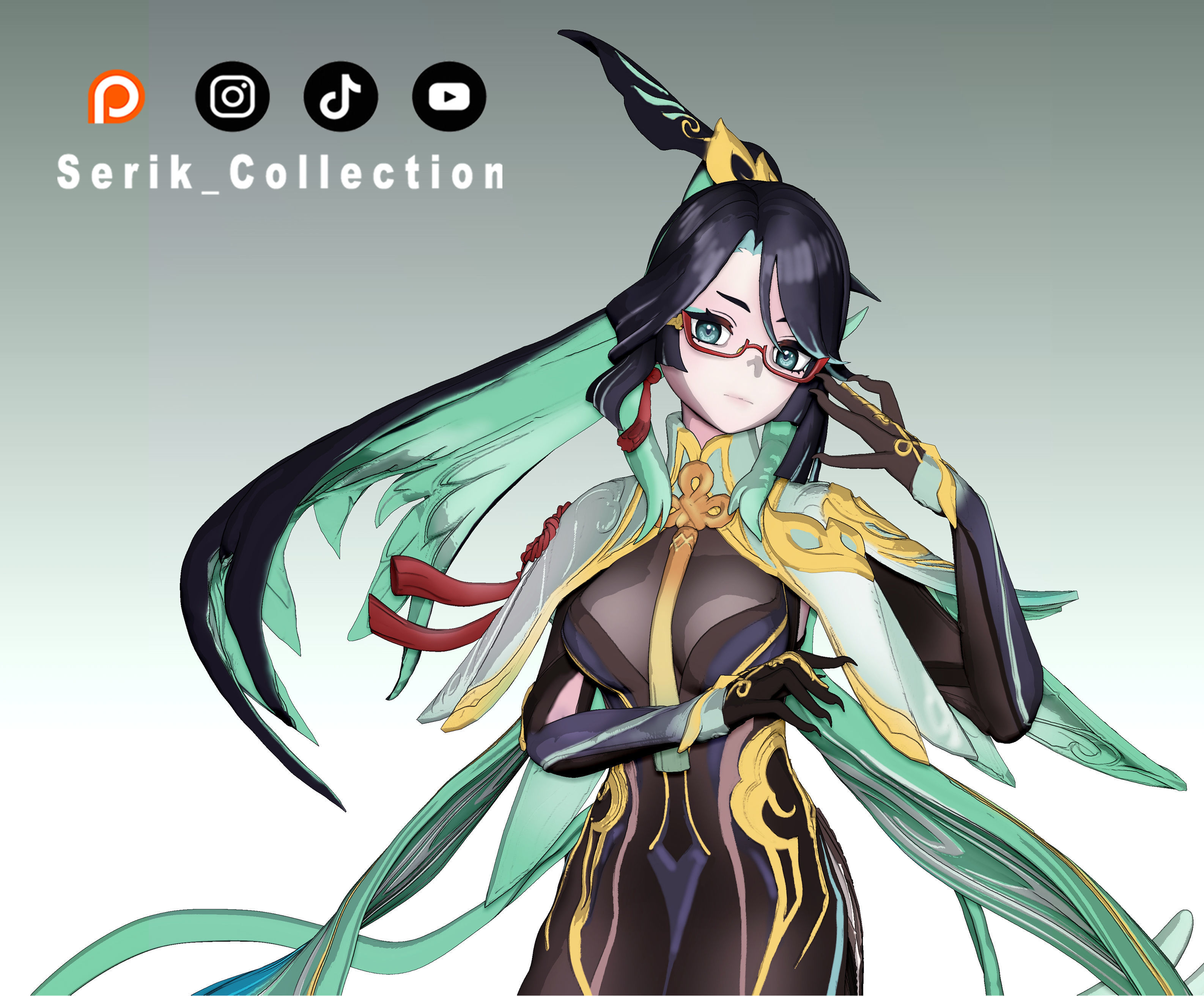 XIANYUN GENSHIN IMPACT 3D print model_4