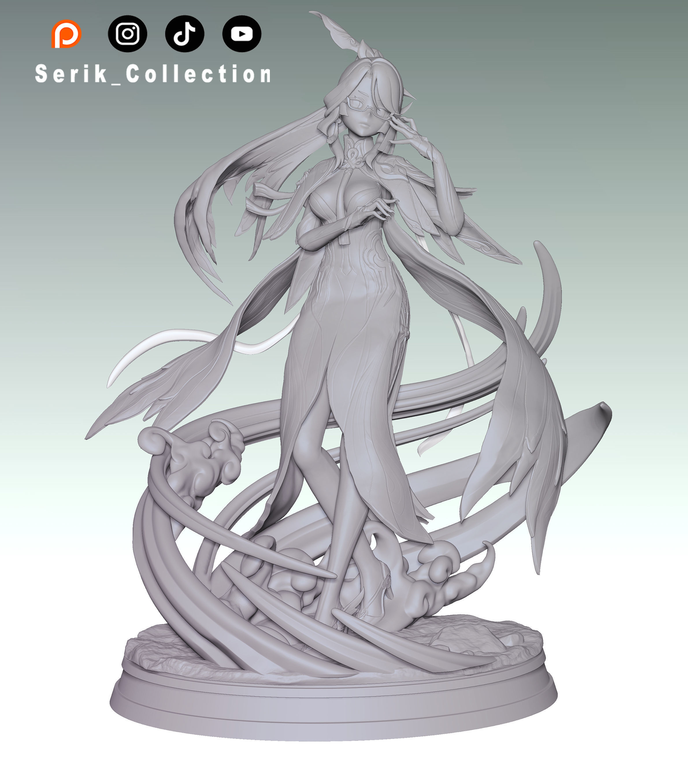 XIANYUN GENSHIN IMPACT 3D print model_2
