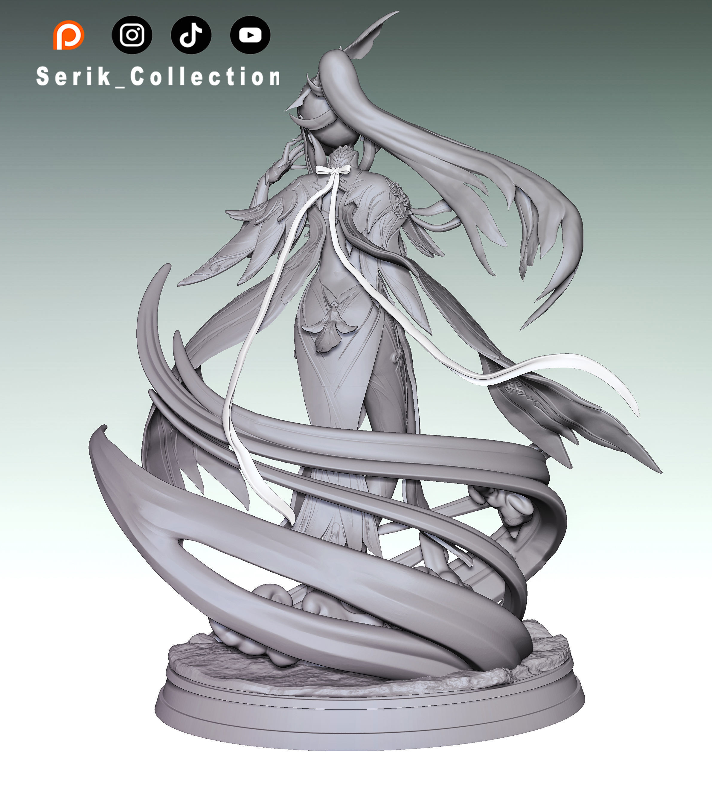 XIANYUN GENSHIN IMPACT 3D print model_3