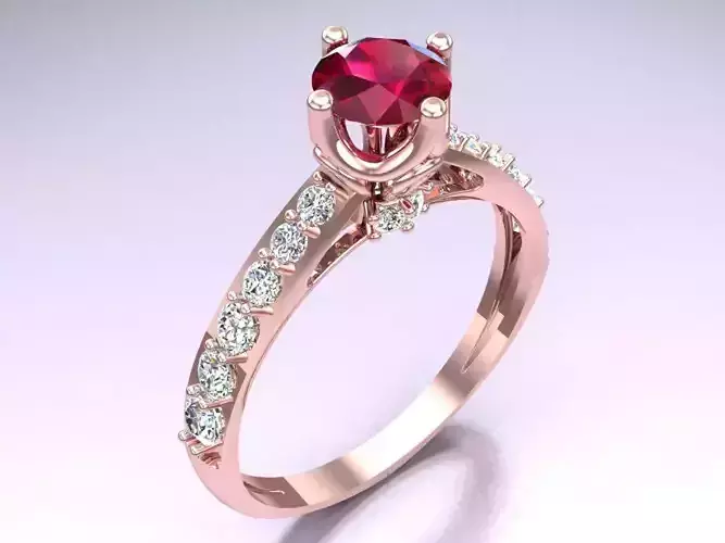 Diamond Ring - Womens Rings - N218234 V2