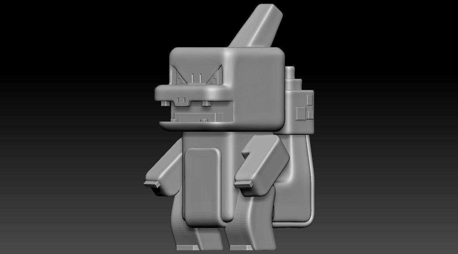 Charmeleon PokemonQuest 3D print model_4