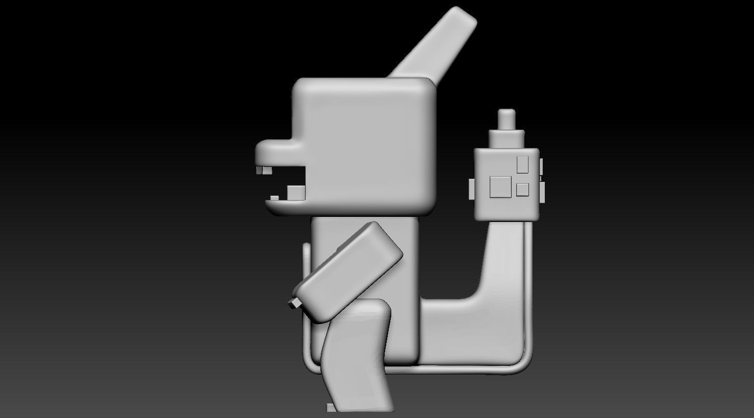 Charmeleon PokemonQuest 3D print model_6