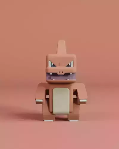 Charmeleon PokemonQuest 3D print model