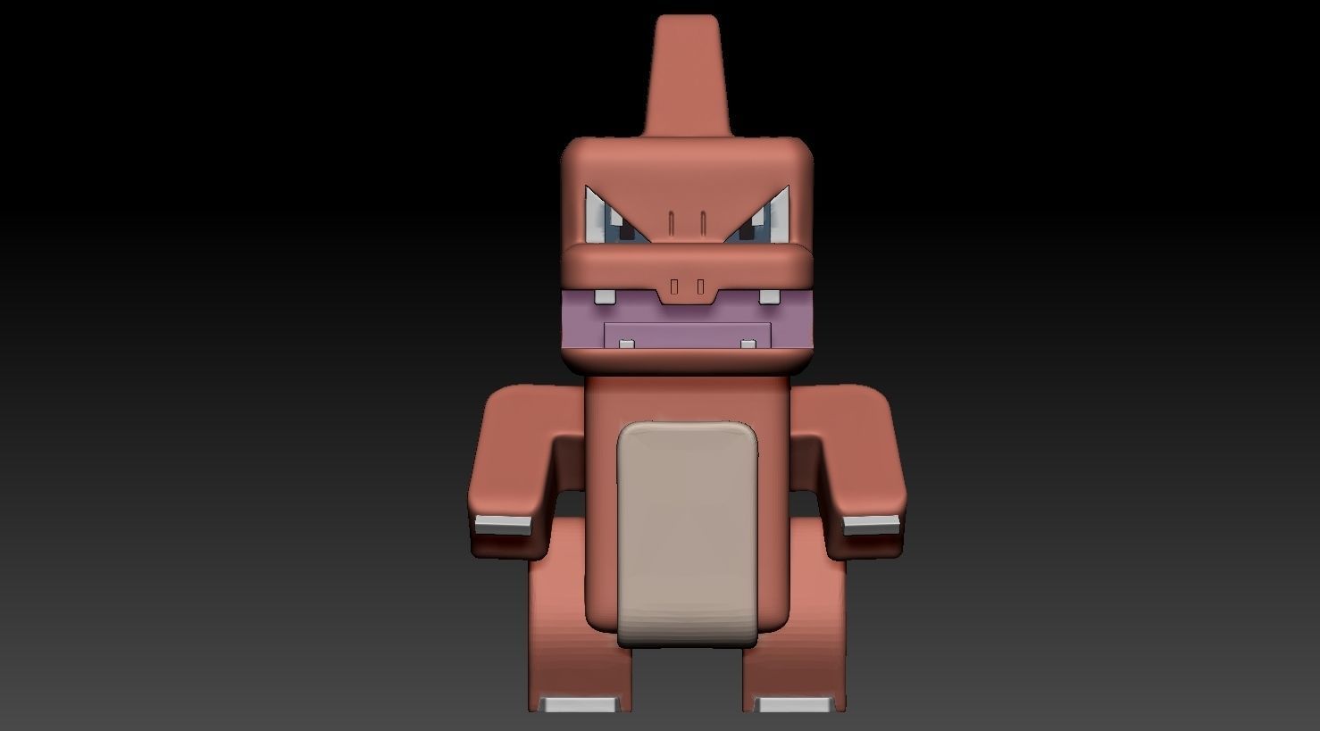 Charmander Evolution Pack Pokemon Quest 3D print model_3