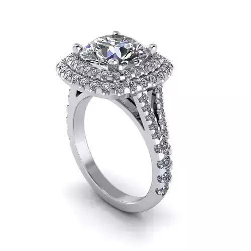 Diamond Women Engagement Ring R33