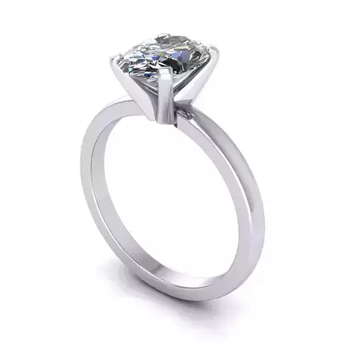Solitaire Diamond Wedding Ring R54