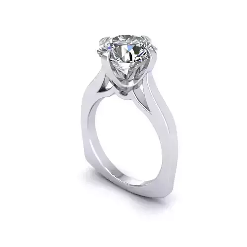 Solitaire Engagement Ring R54