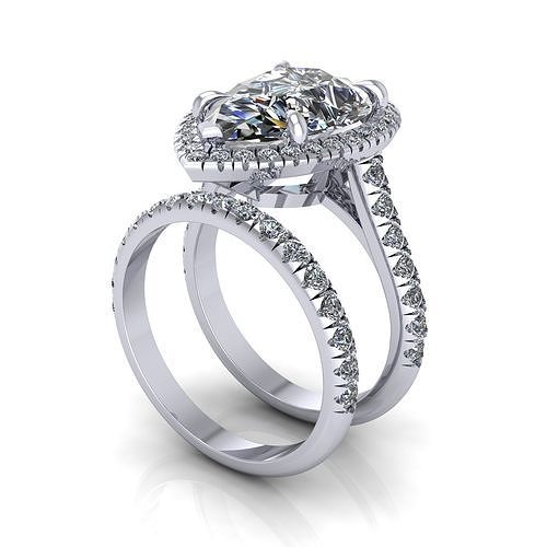 Matching Diamond Ring R4 3D print model