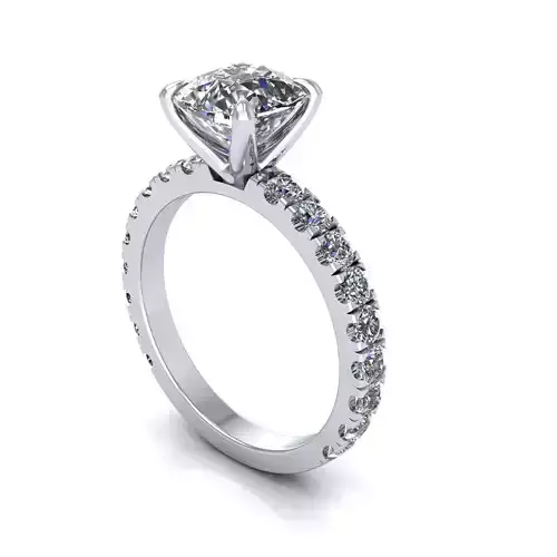 Solitaire Women Diamond Ring R38