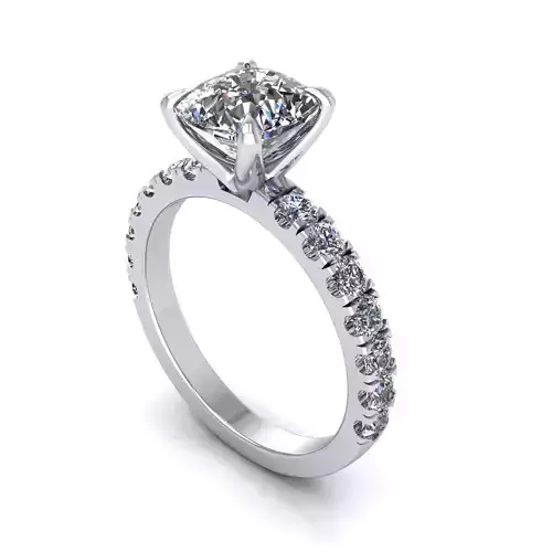 Solitaire Diamond Women Ring R35