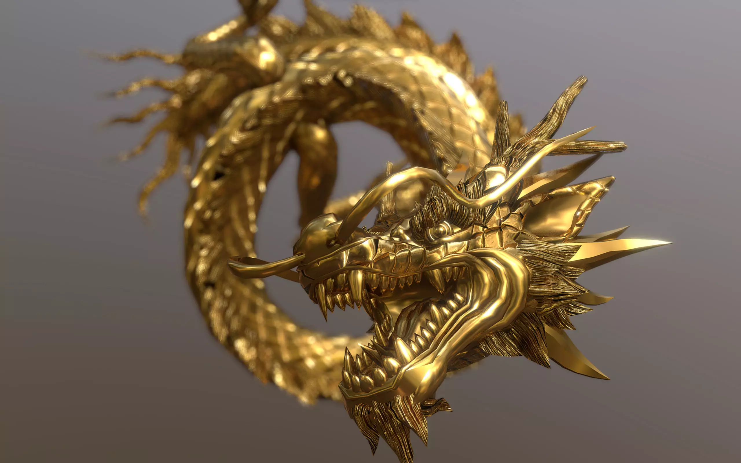 Lowpoly Rigged  Dragon Low-poly 3D model_0