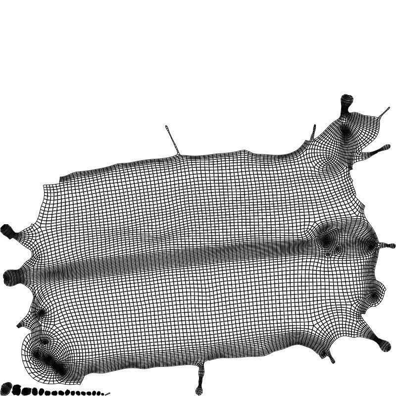 Milk Splash liquid 13 3D model_6