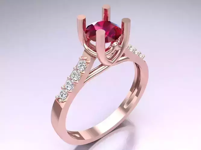 Diamond Ring - Womens Rings - N218405 V2