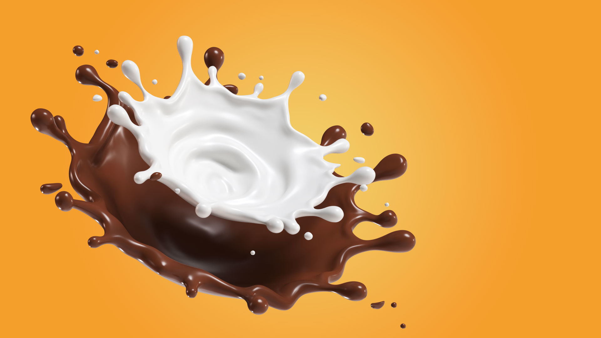 Milk Splash liquid 14 3D model_3