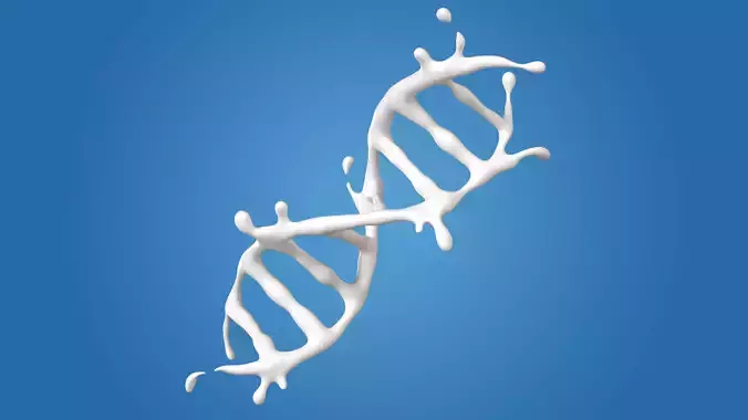 Milk Splash liquid 16 3D model