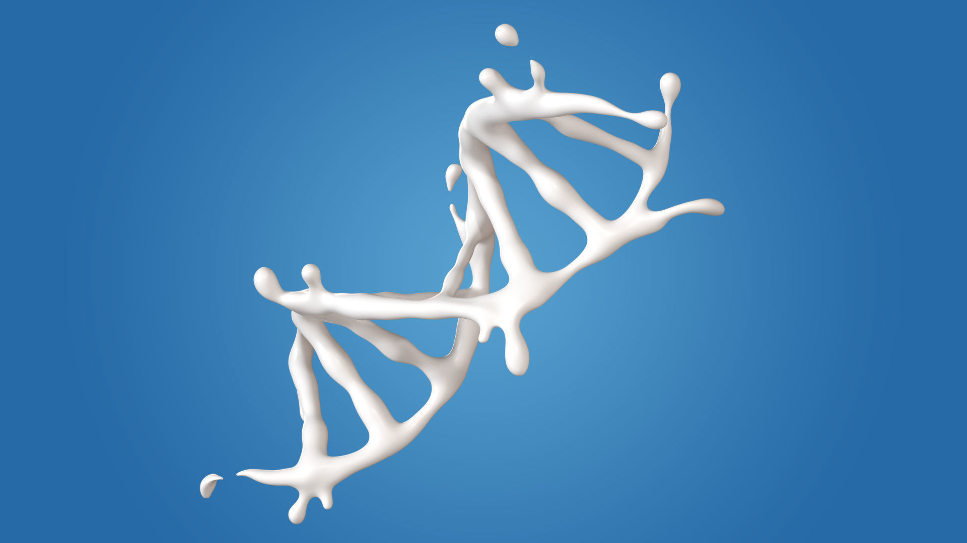 Milk Splash liquid 16 3D model_2