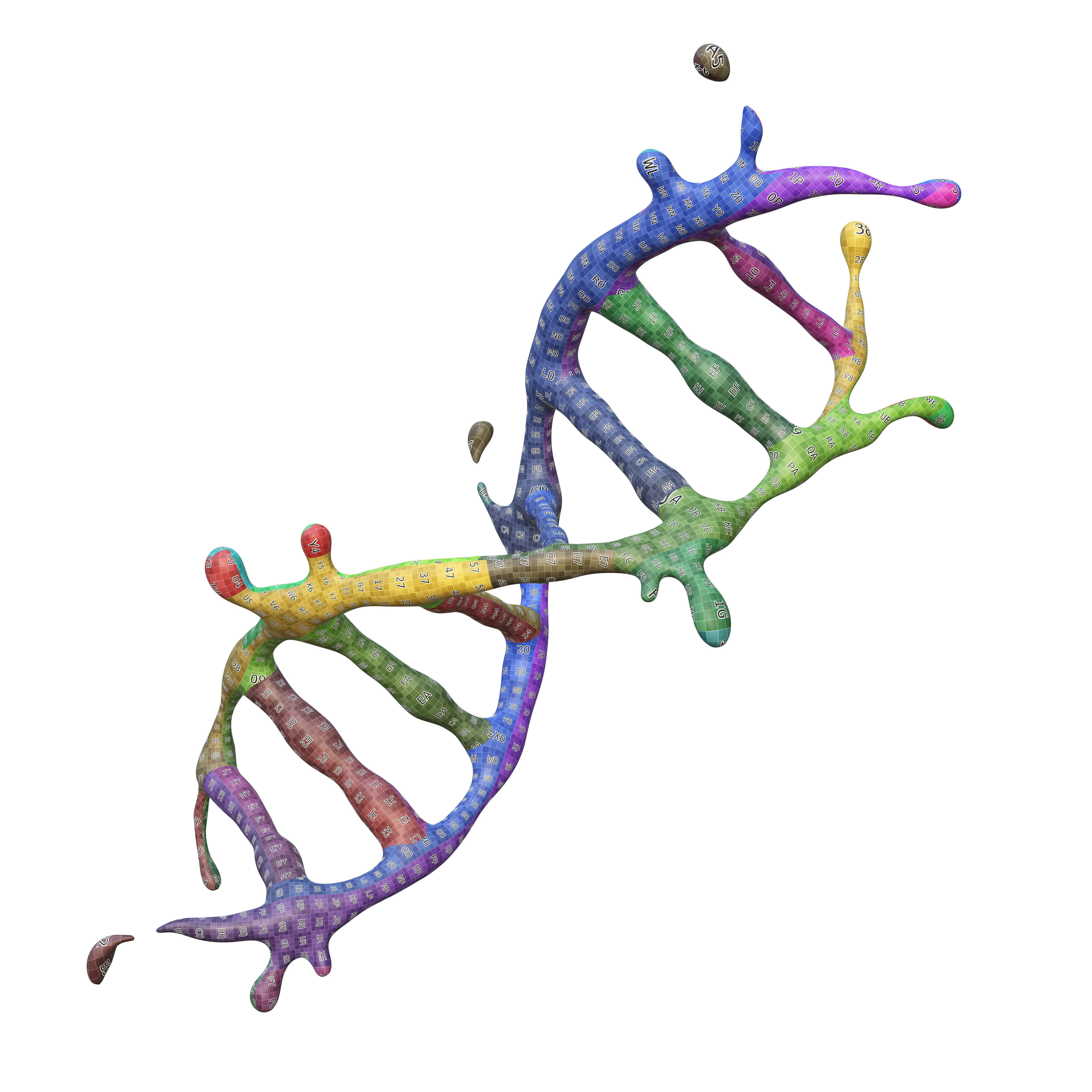 Milk Splash liquid 16 3D model_7