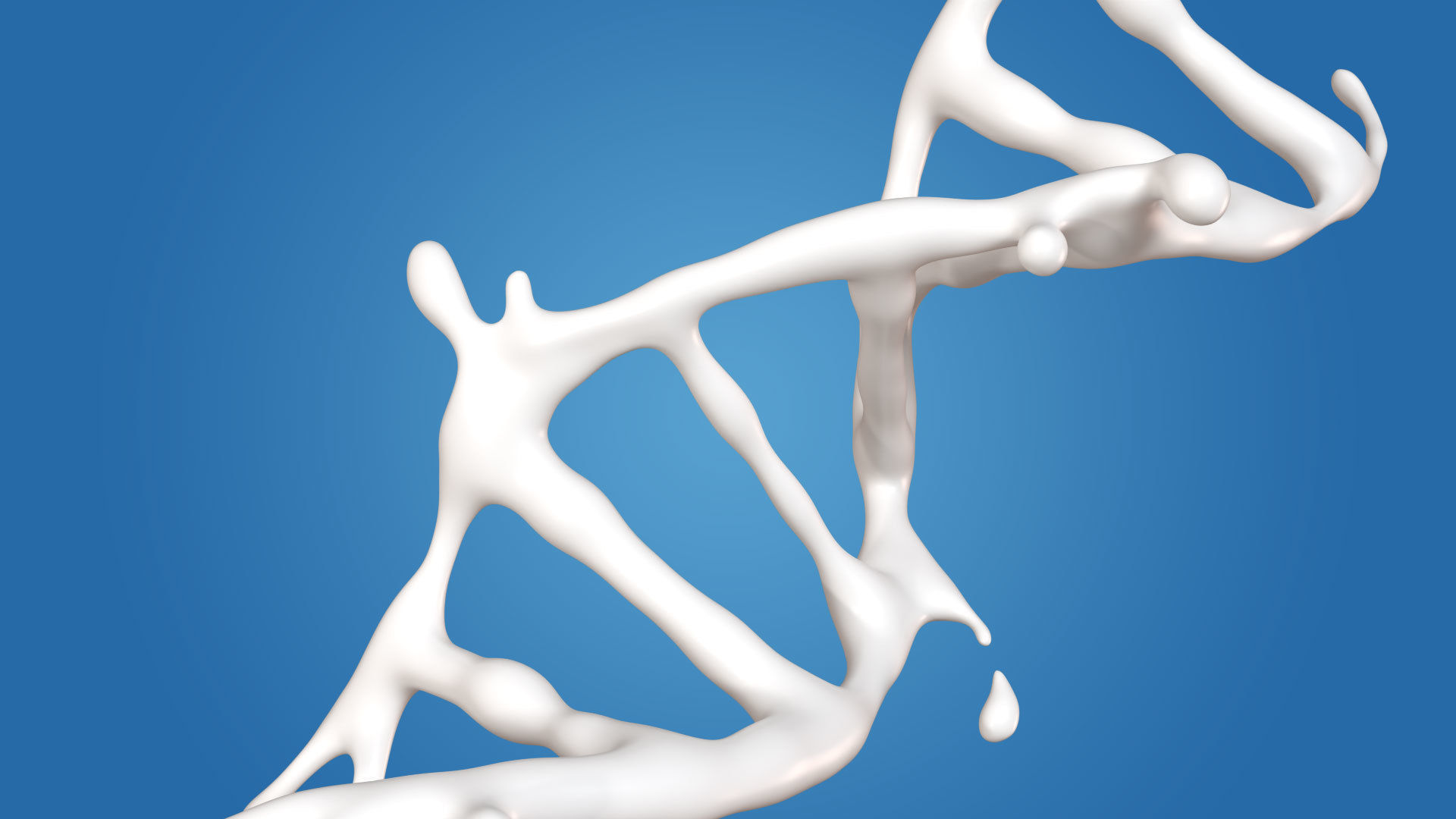 Milk Splash liquid 16 3D model_4