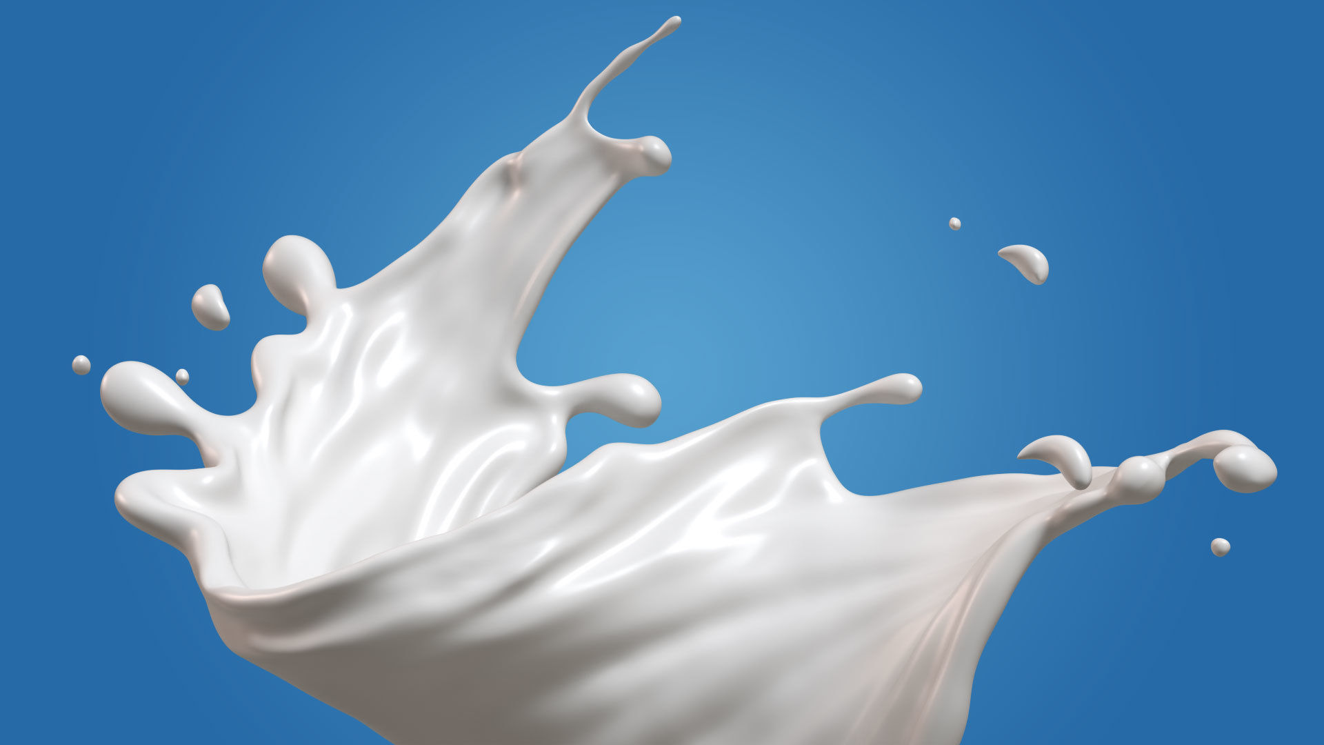Milk Splash liquid 18 3D model_4