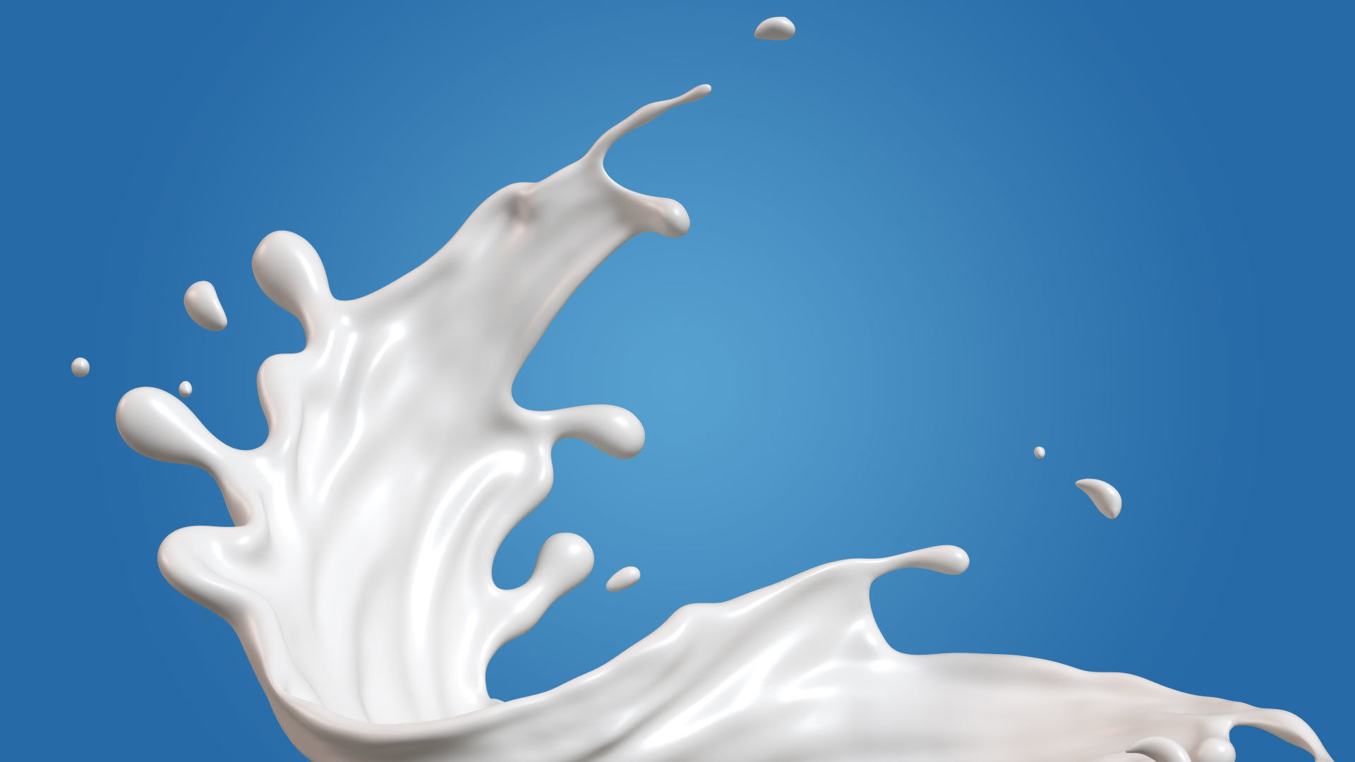 Milk Splash liquid 18 3D model_1