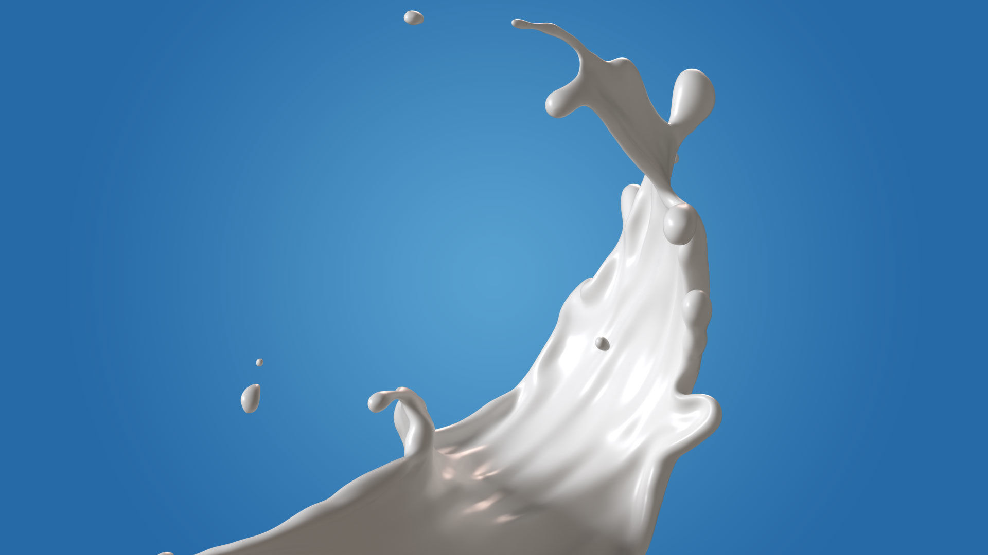 Milk Splash liquid 18 3D model_3