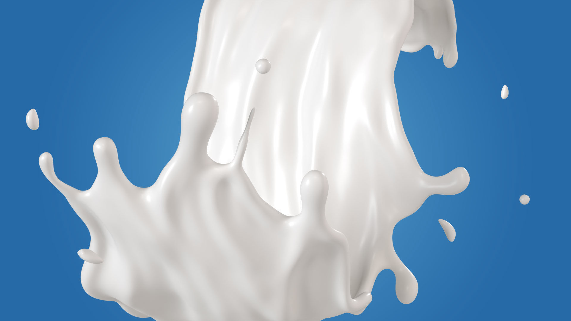 Milk Splash liquid 20 3D model_3